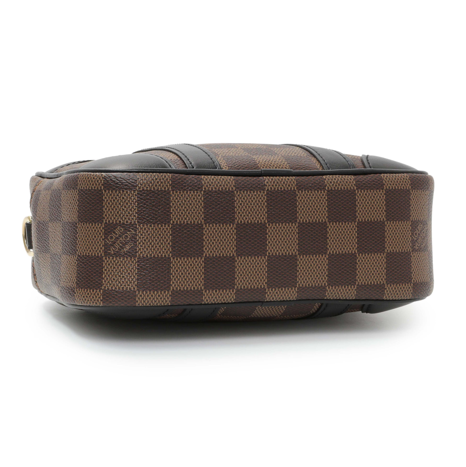 Exclusive Louis Vuitton Damier Ebene Valisette Souple BB — Back View