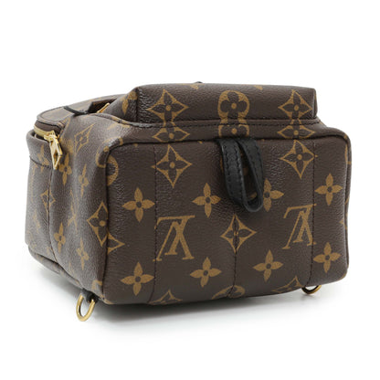 Exclusive Louis Vuitton Monogram Palm Springs Backpack Mini — Back View