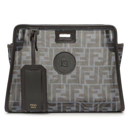 Exclusive Fendi Mesh Vitello Century FF 1974 Mini Peekaboo Defender Cover — Front View