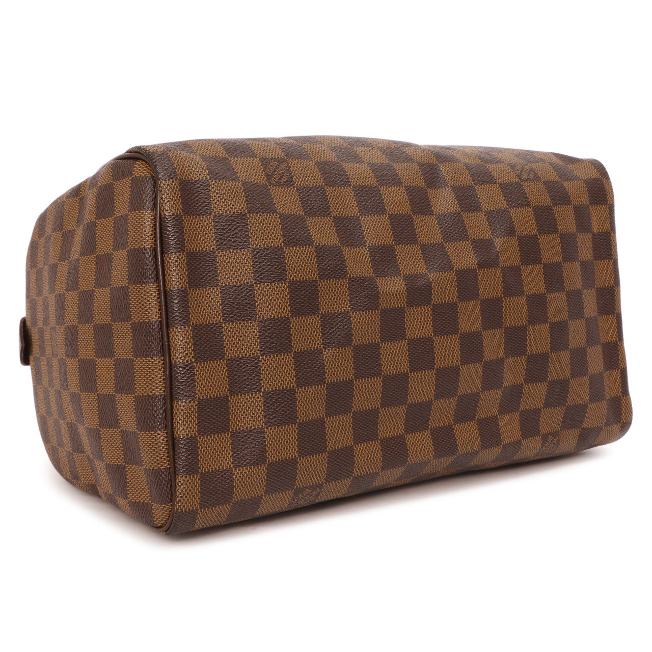 Exclusive Louis  Vuitton  Damier  Ebene  Speedy 30 — Back View