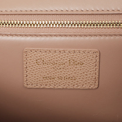 Exclusive Christian Dior Blush Grained Calfskin 30 Montaigne Chain Flap Bag — Alternate View 10