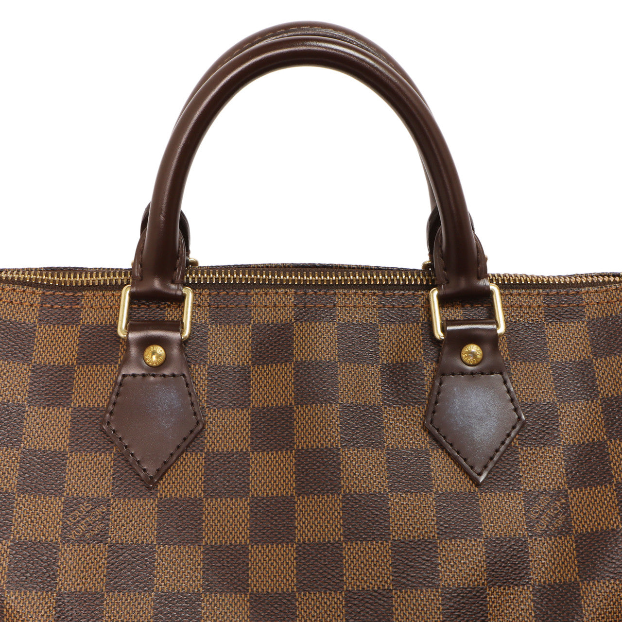 Exclusive Louis  Vuitton  Damier  Ebene  Speedy 30 — Alternate View 7
