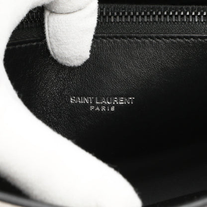 Exclusive Saint Laurent White Calfskin Small Sac De  Jour — Alternate View 9