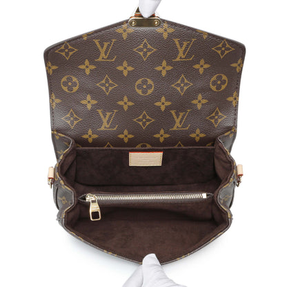 Exclusive Louis Vuitton Monogram Pochette Metis East West — Top View