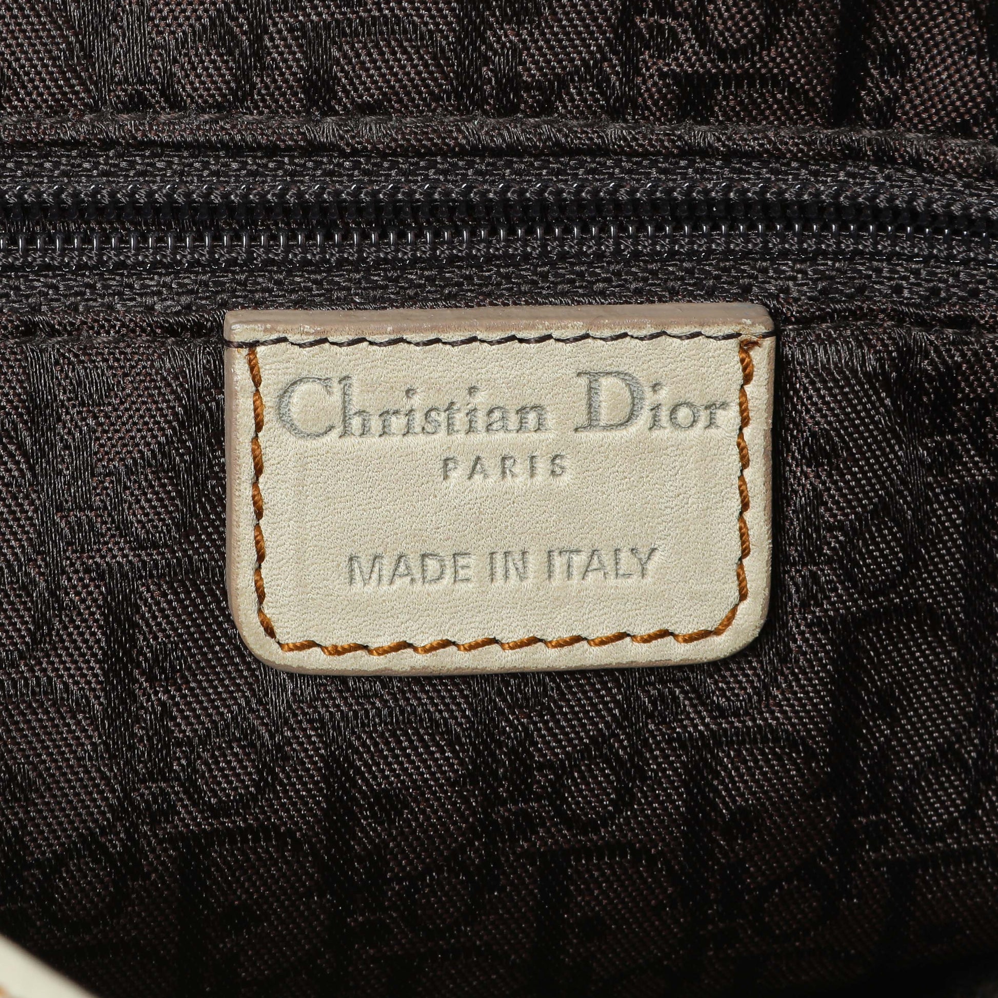 Exclusive Christian Dior Calfskin Gaucho Saddle Bag — Alternate View 9