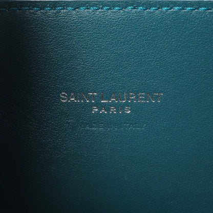Exclusive Saint Laurent Teal Calfskin Nano Sac De Jour — Alternate View 9