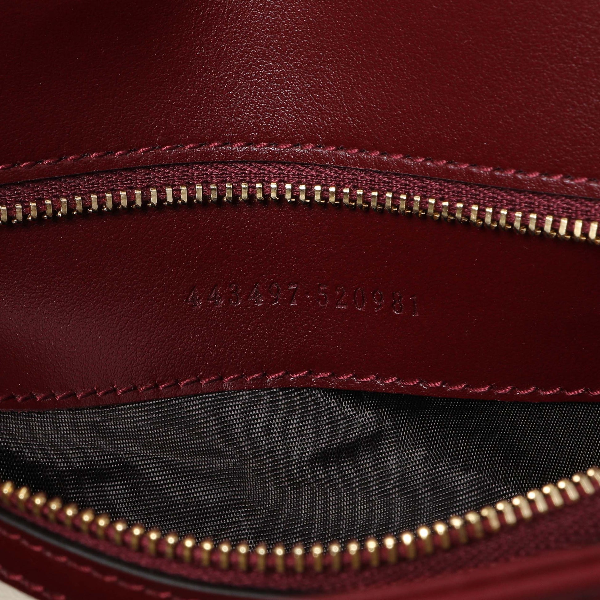 Exclusive Gucci Rosso Ancora Red Calfskin Matelasse Medium GG Marmont Shoulder Bag — Lifestyle View