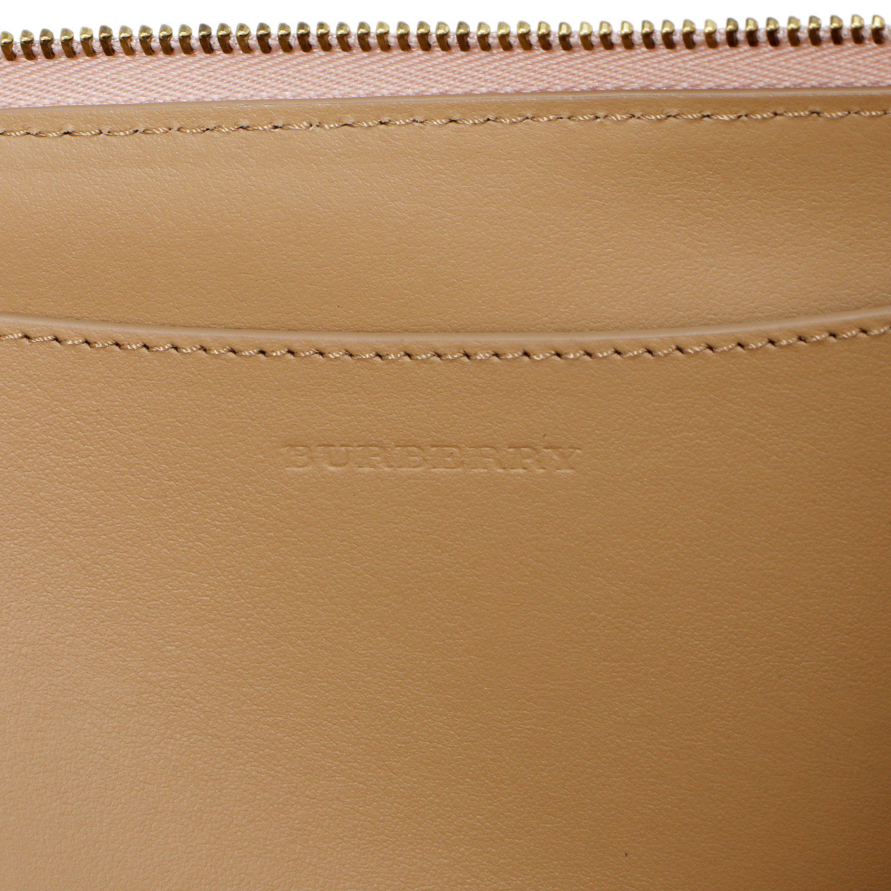 Exclusive Burberry Pink Calfskin Zip Wallet With Coin Pouch — Alternate View 8