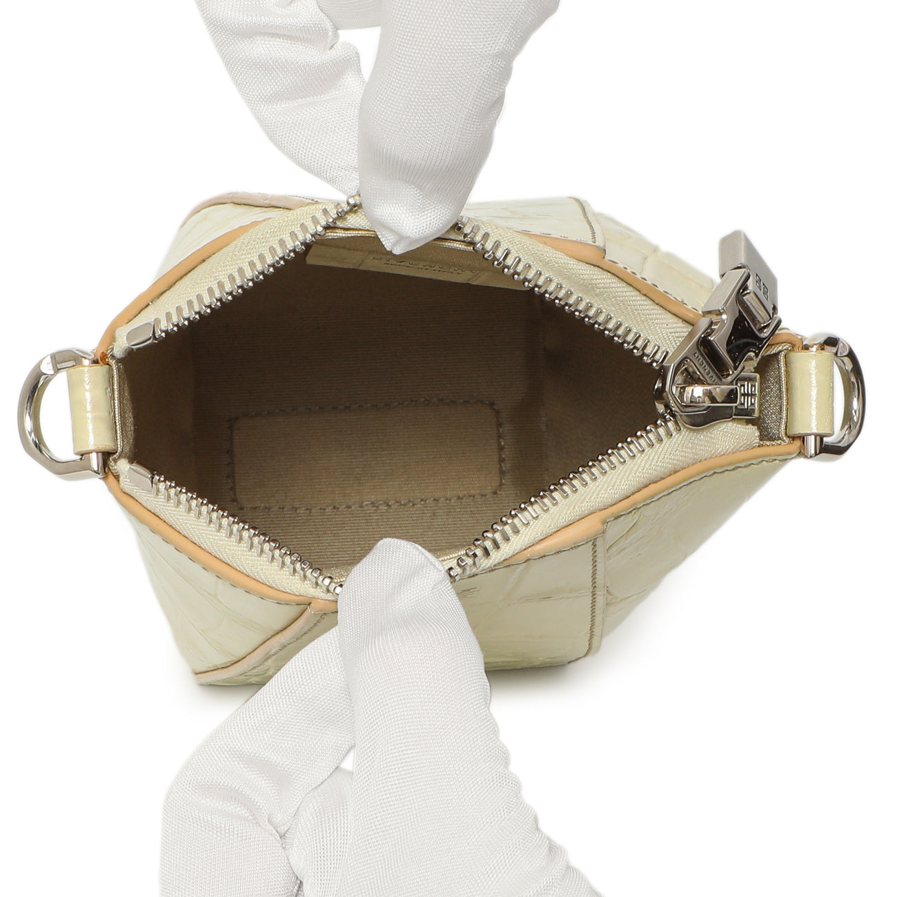 Exclusive Givenchy Crocodile Embossed Mini Vertical Antigona — Detail View