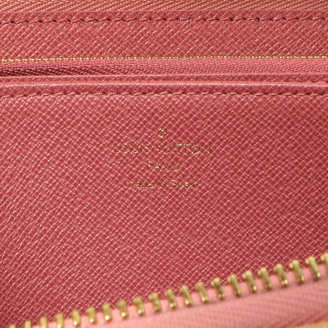 Exclusive Louis Vuitton Pink Denim Monogram Jacquard Zippy Wallet — Alternate View 9