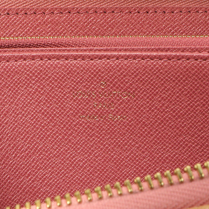 Exclusive Louis Vuitton Pink Denim Monogram Jacquard Zippy Wallet — Alternate View 9
