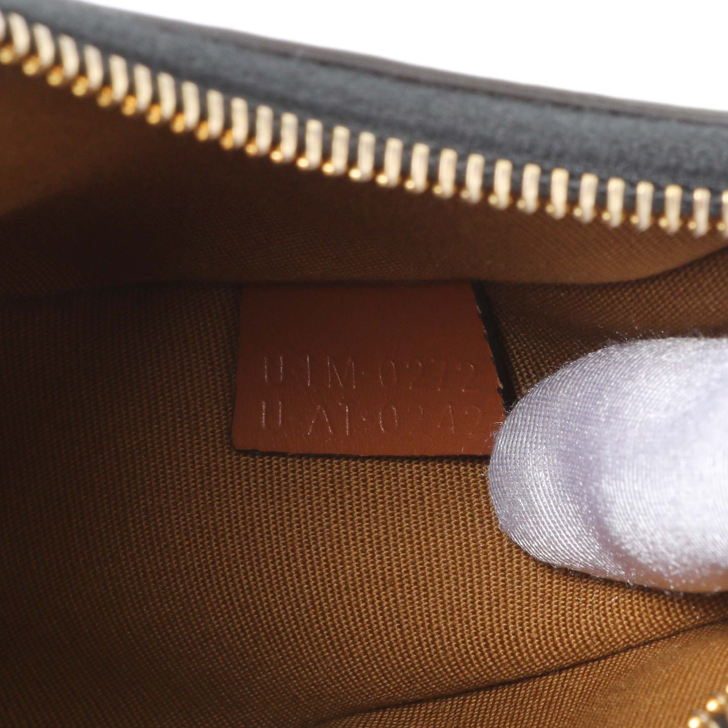 Exclusive Celine Triomphe Canvas Calfskin Ava Shoulder Bag — Detail View