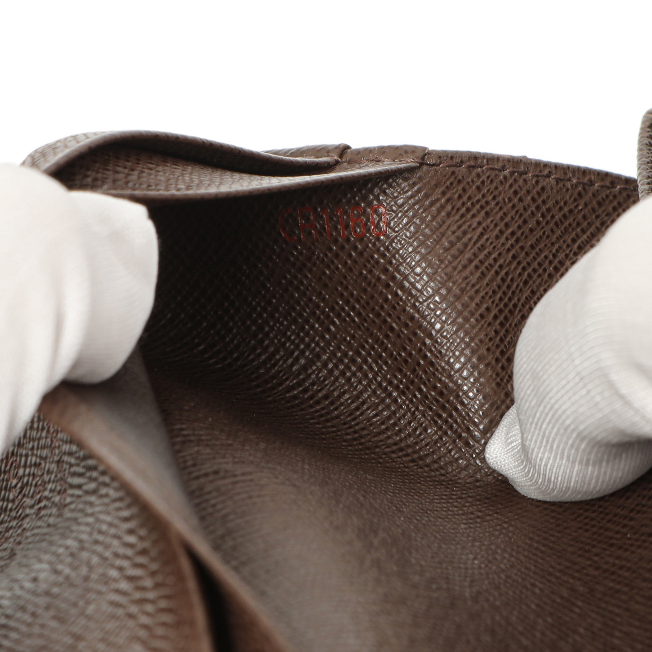 Exclusive Louis Vuitton Damier Ebene Porte-Monnaie Billets Tresor Wallet — Alternate View 13