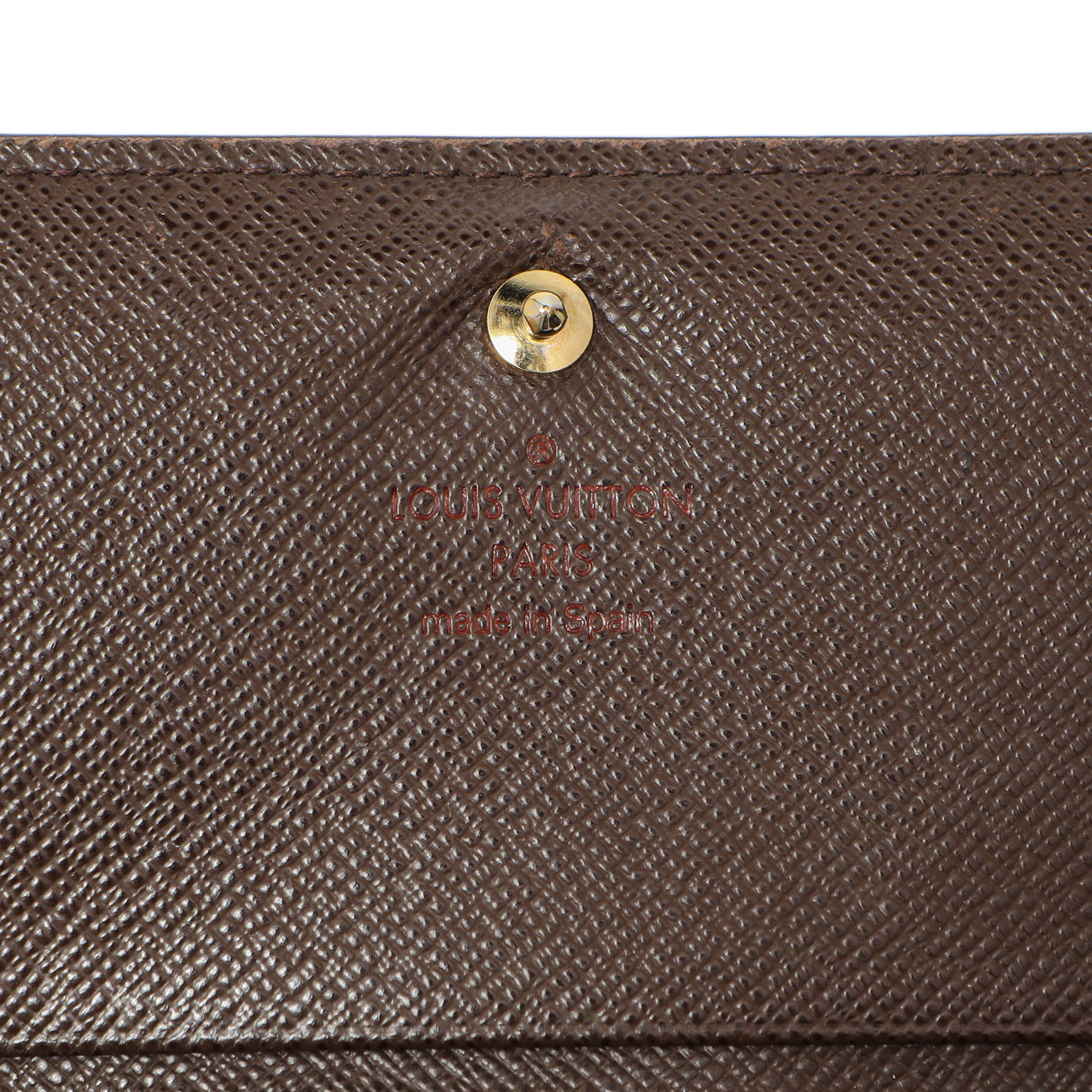 Exclusive Louis Vuitton Damier Ebene Porte-Monnaie Billets Tresor Wallet — Alternate View 14