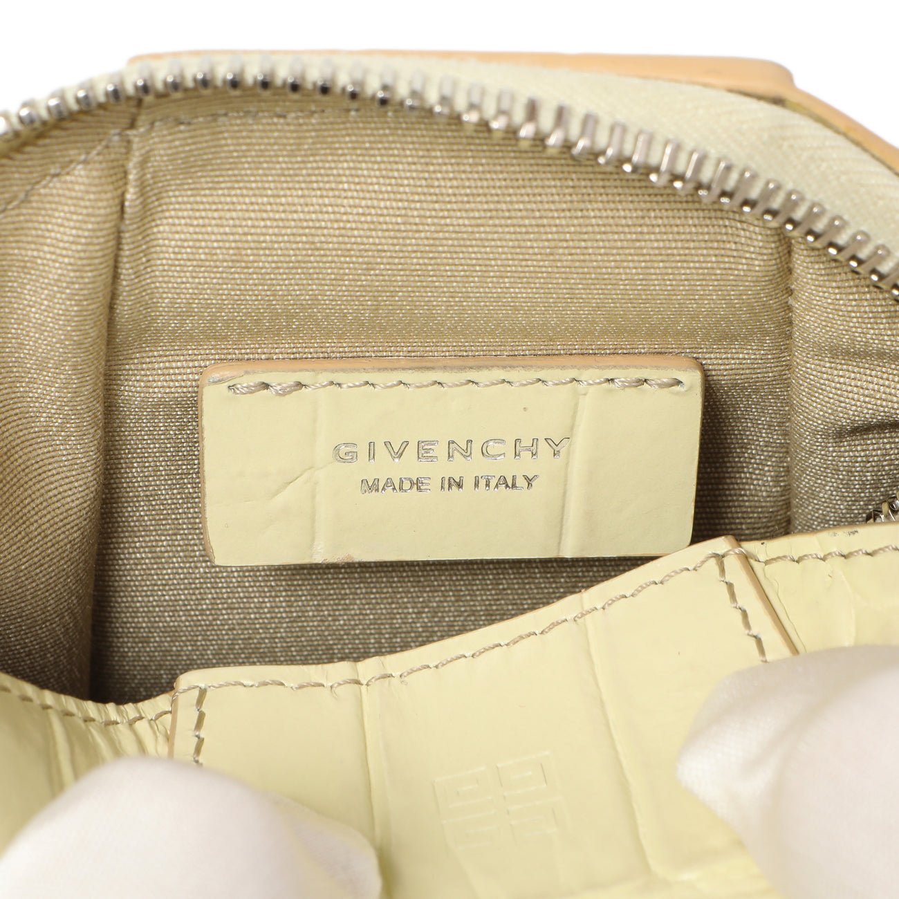 Exclusive Givenchy Crocodile Embossed Mini Vertical Antigona — Lifestyle View