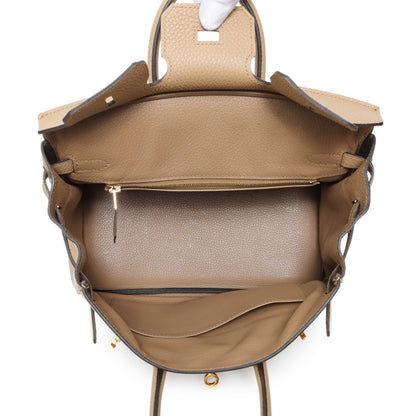 Exclusive Hermes Chai Togo Birkin 25 — Alternate View 8