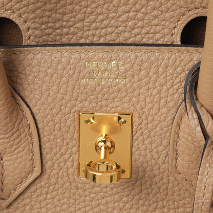 Exclusive Hermes Chai Togo Birkin 25 — Alternate View 9