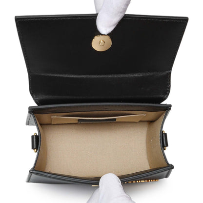 Exclusive Jacquemus Black Smooth Calfskin Le Chiquito Moyen — Top View