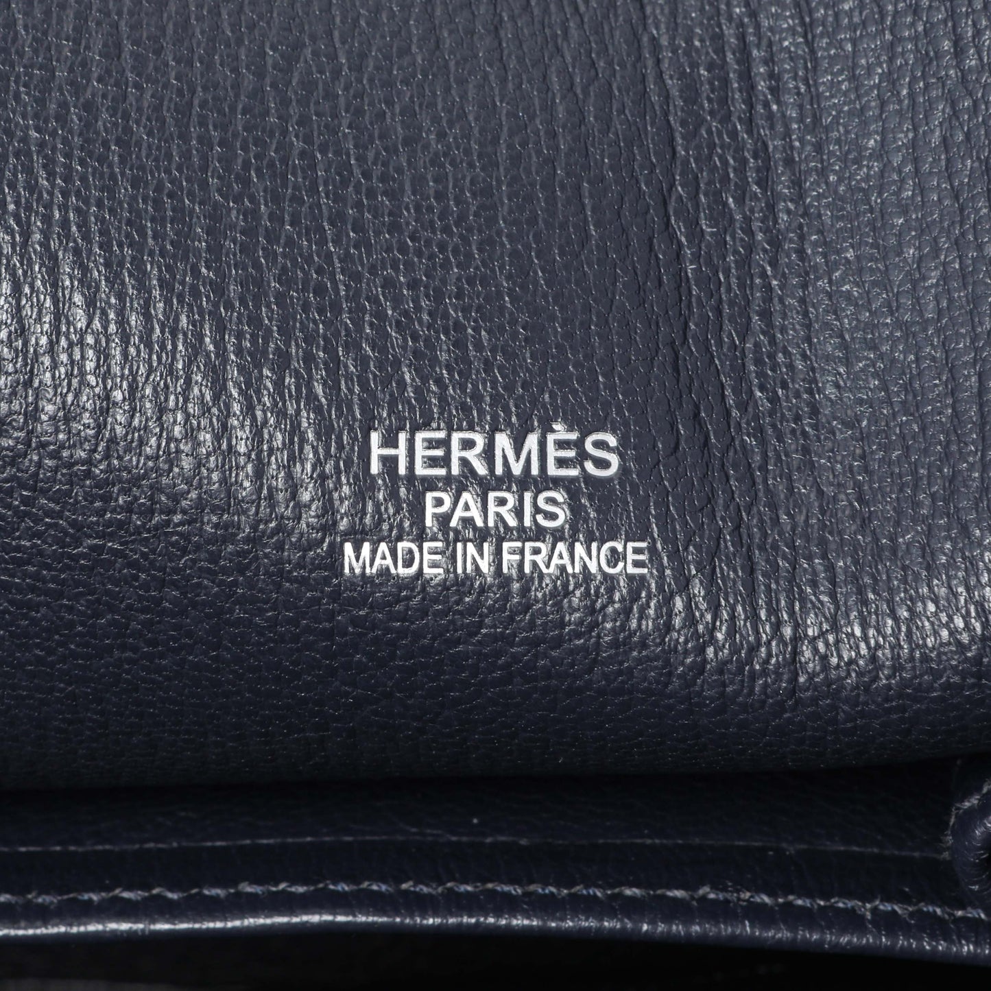 Exclusive Hermes Bleu Nuit Clemence Jypsiere 34 — Alternate View 9
