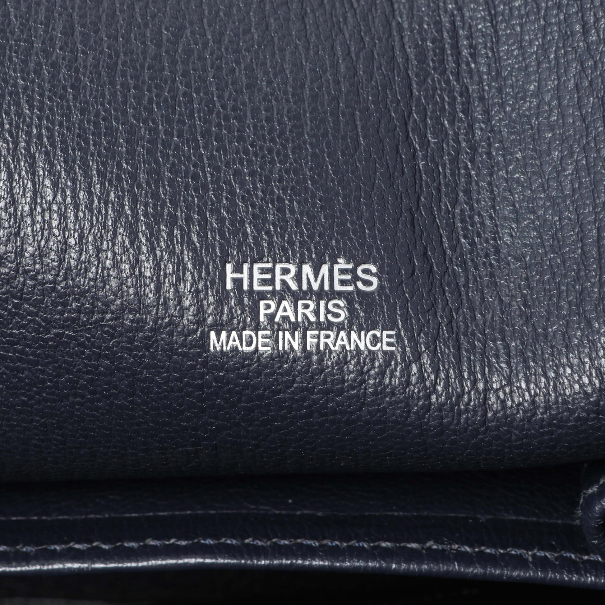 Exclusive Hermes Bleu Nuit Clemence Jypsiere 34 — Alternate View 9