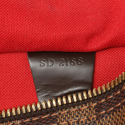 Exclusive Louis Vuitton Damier Ebene Speedy Bandouliere 25 — Alternate View 10