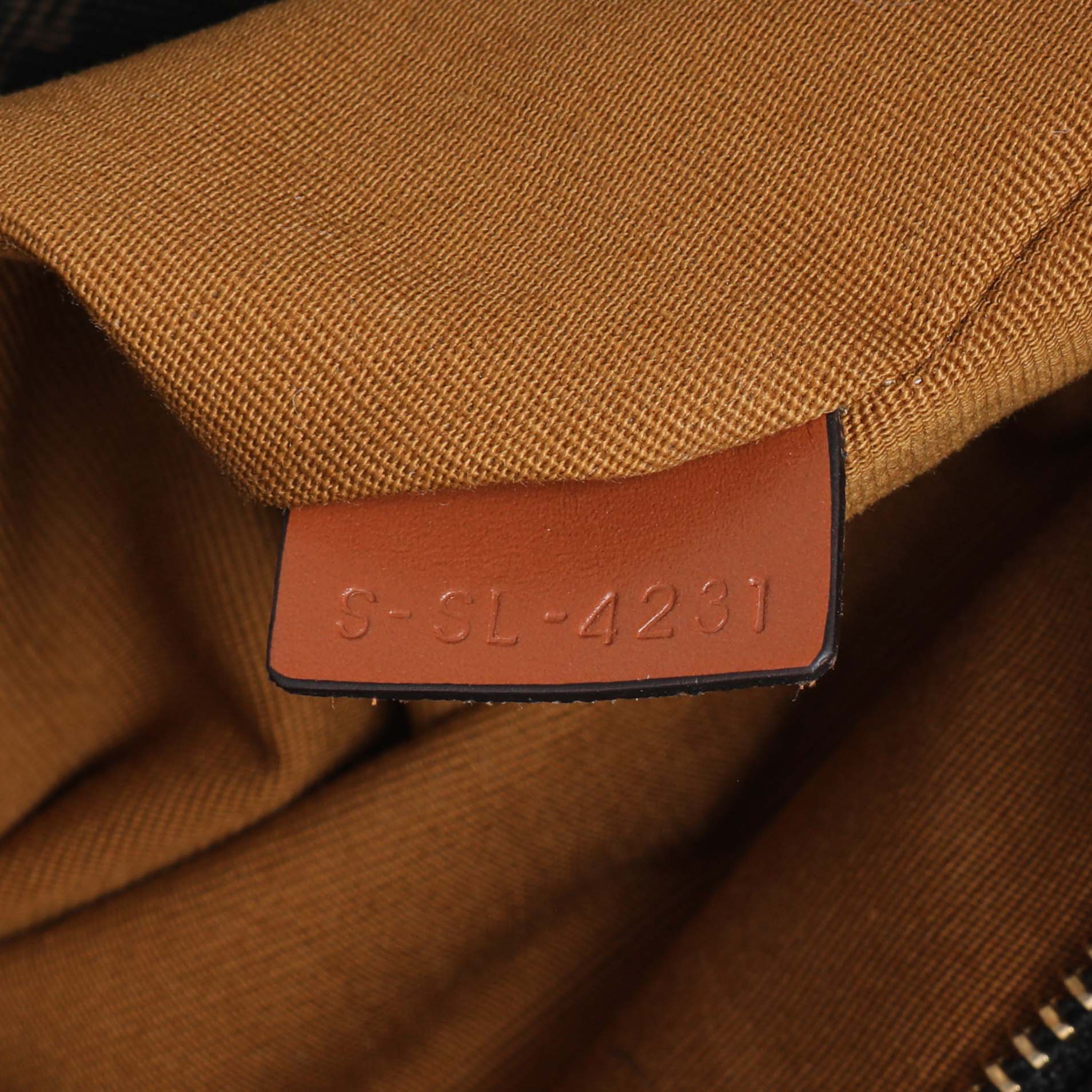 Exclusive Celine Triomphe Canvas Calfskin Small Vertical Cabas — Lifestyle View