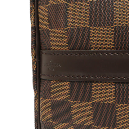 Exclusive Louis Vuitton Damier Ebene Speedy Bandouliere 25 — Alternate View 9