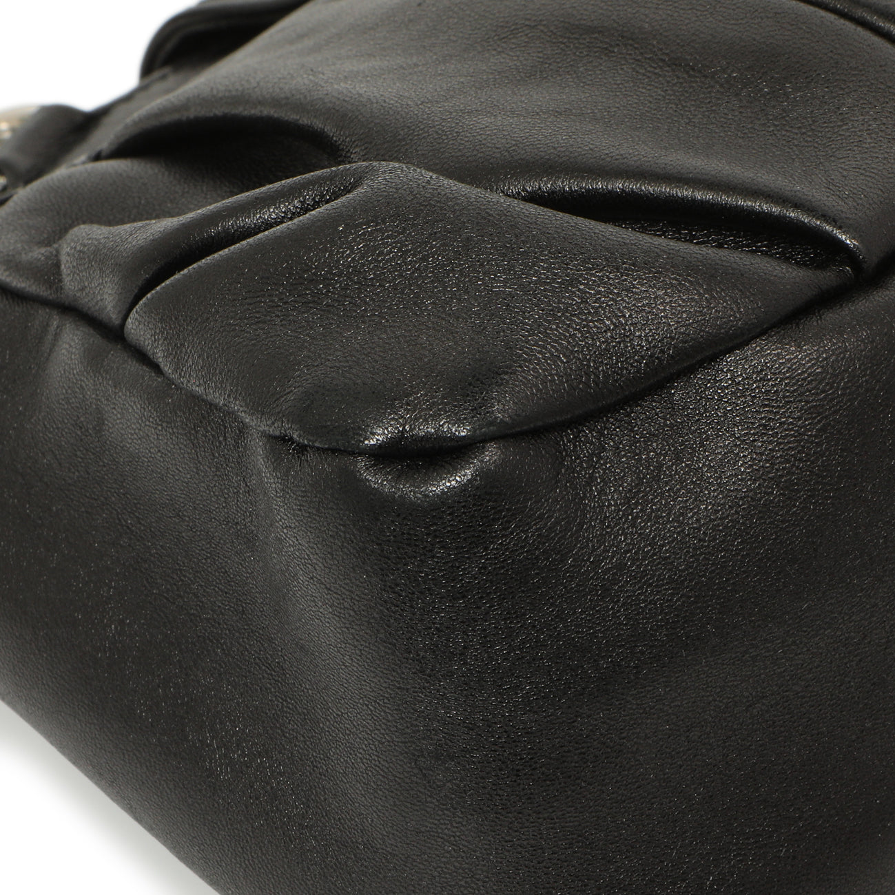 Exclusive Salvatore Ferragamo Black Calfskin Gancini Bag — Alternate View 9