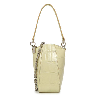 Exclusive Givenchy Crocodile Embossed Mini Vertical Antigona — Side View