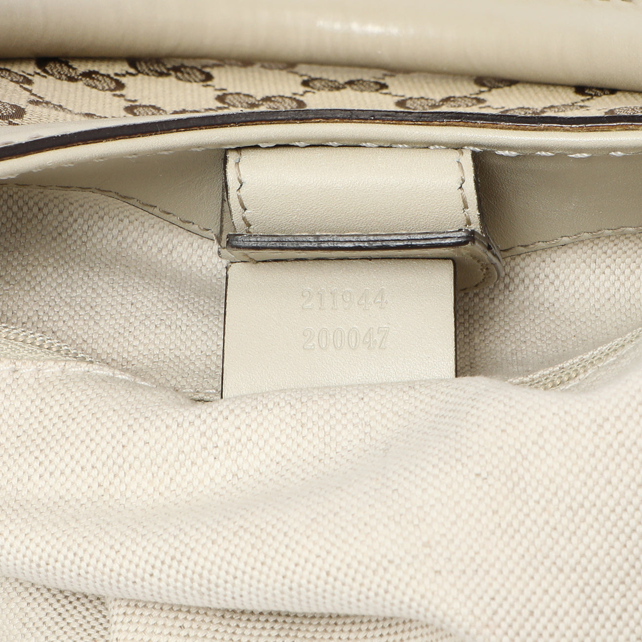 Exclusive Gucci Ivory Monogram Medium Sukey Tote — Alternate View 10