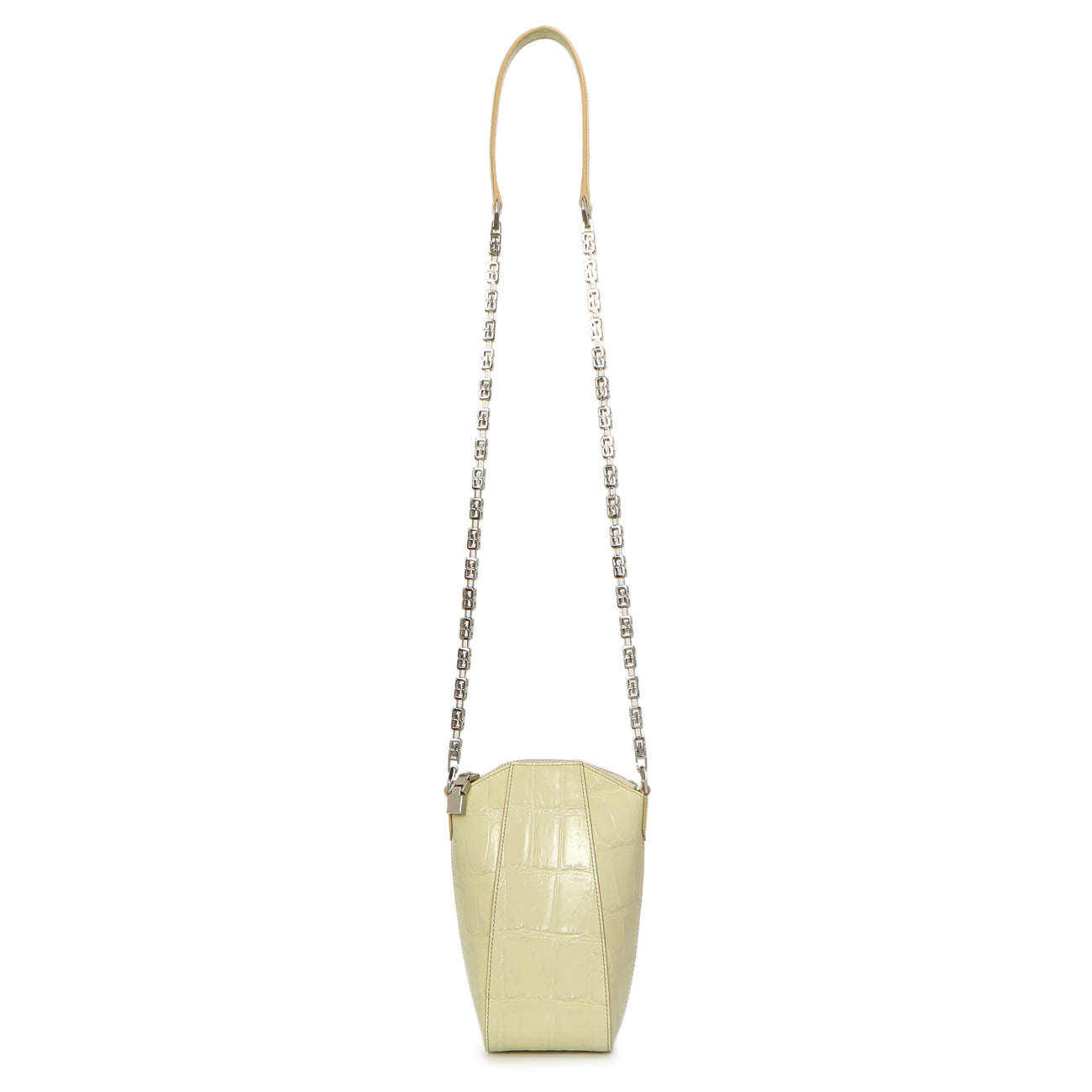 Exclusive Givenchy Crocodile Embossed Mini Vertical Antigona — Front View