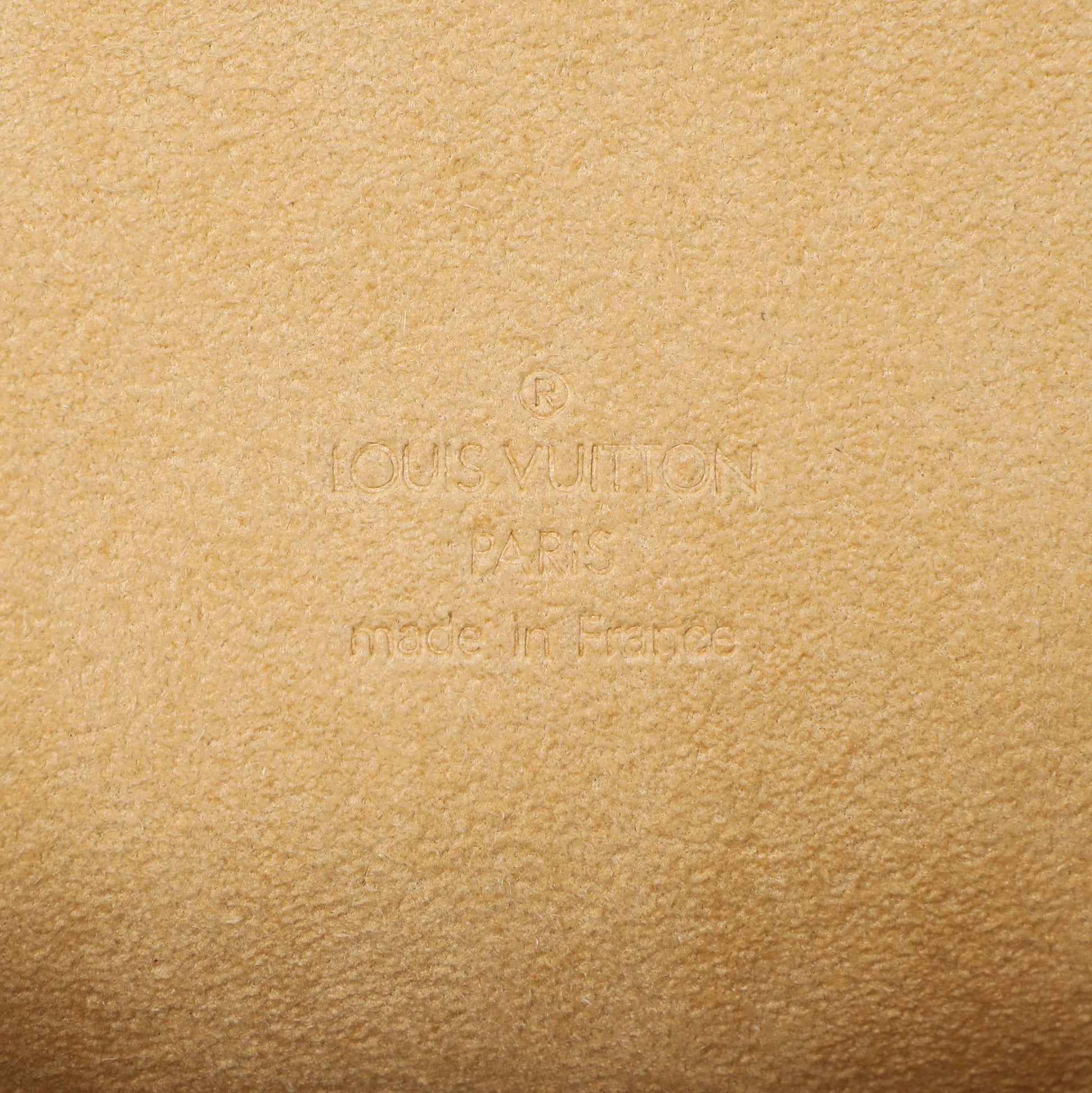 Exclusive Louis Vuitton Monogram Pochette Florentine — Detail View