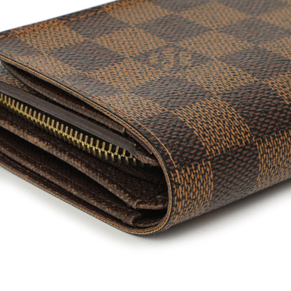 Exclusive Louis Vuitton Damier Ebene Porte-Monnaie Billets Tresor Wallet — Lifestyle View