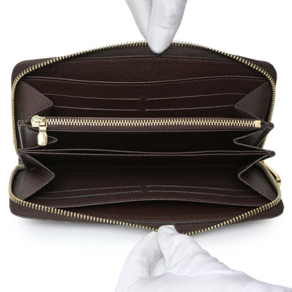 Exclusive Louis Vuitton Damier Ebene Zippy Long Wallet — Alternate View 8
