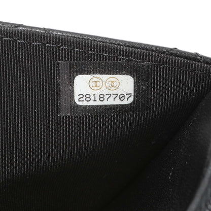 Exclusive Chanel Black Quilted Lambskin Wallet on Chain — Alternate View 7