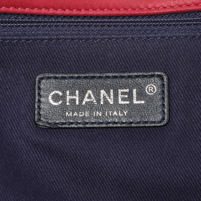 Exclusive Chanel Burgundy Quilted Iridescent Calfskin Large New Bubble Flap — Alternate View 10