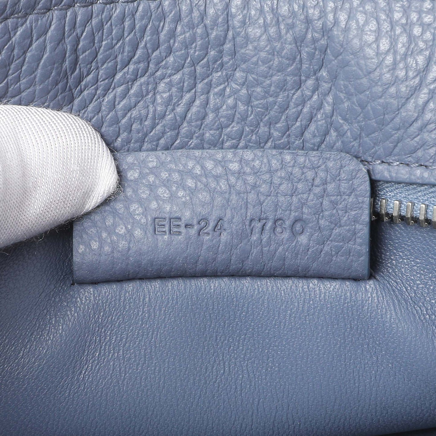 Exclusive Salvatore Ferragamo Blue Twin Pouch with Gancini Buckles — Alternate View 10