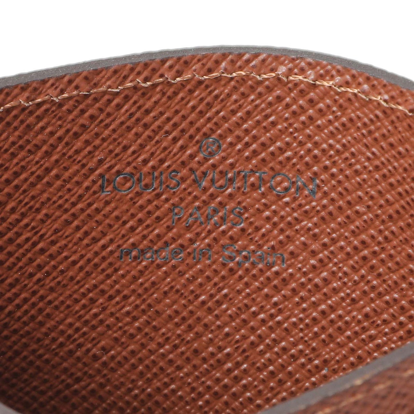 Exclusive Louis Vuitton Monogram Card Holder — Detail View