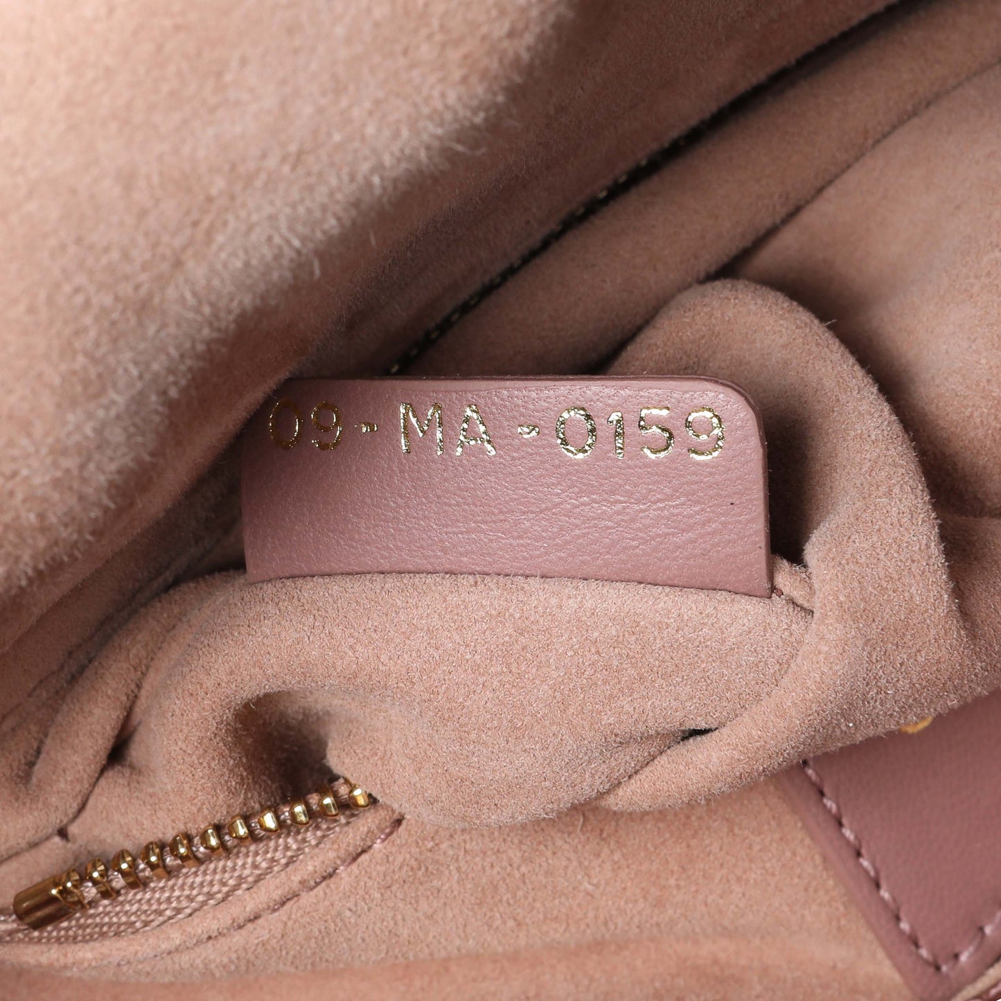 Exclusive Christian Dior Pink Satin Crystal Cannage Small My ABCDior Lady Dior — Lifestyle View