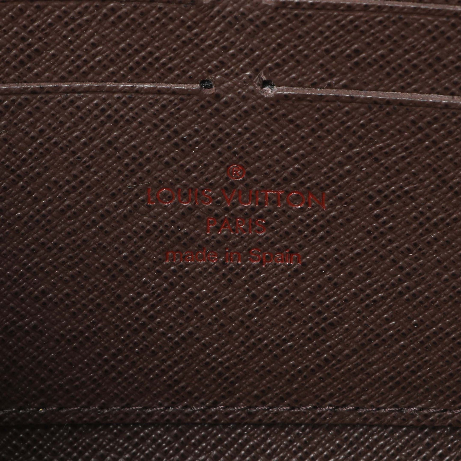 Exclusive Louis Vuitton Damier Ebene Zippy Long Wallet — Alternate View 9