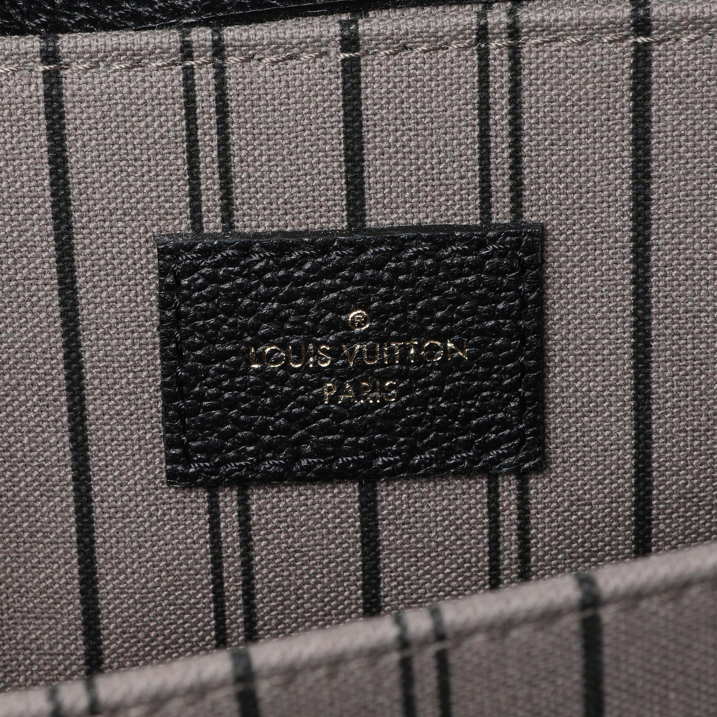 Exclusive Louis Vuitton Black Empreinte Pochette Metis — Alternate View 9