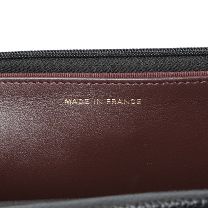 Exclusive Chanel Black Quilted Caviar Wallet on Chain — Lifestyle View