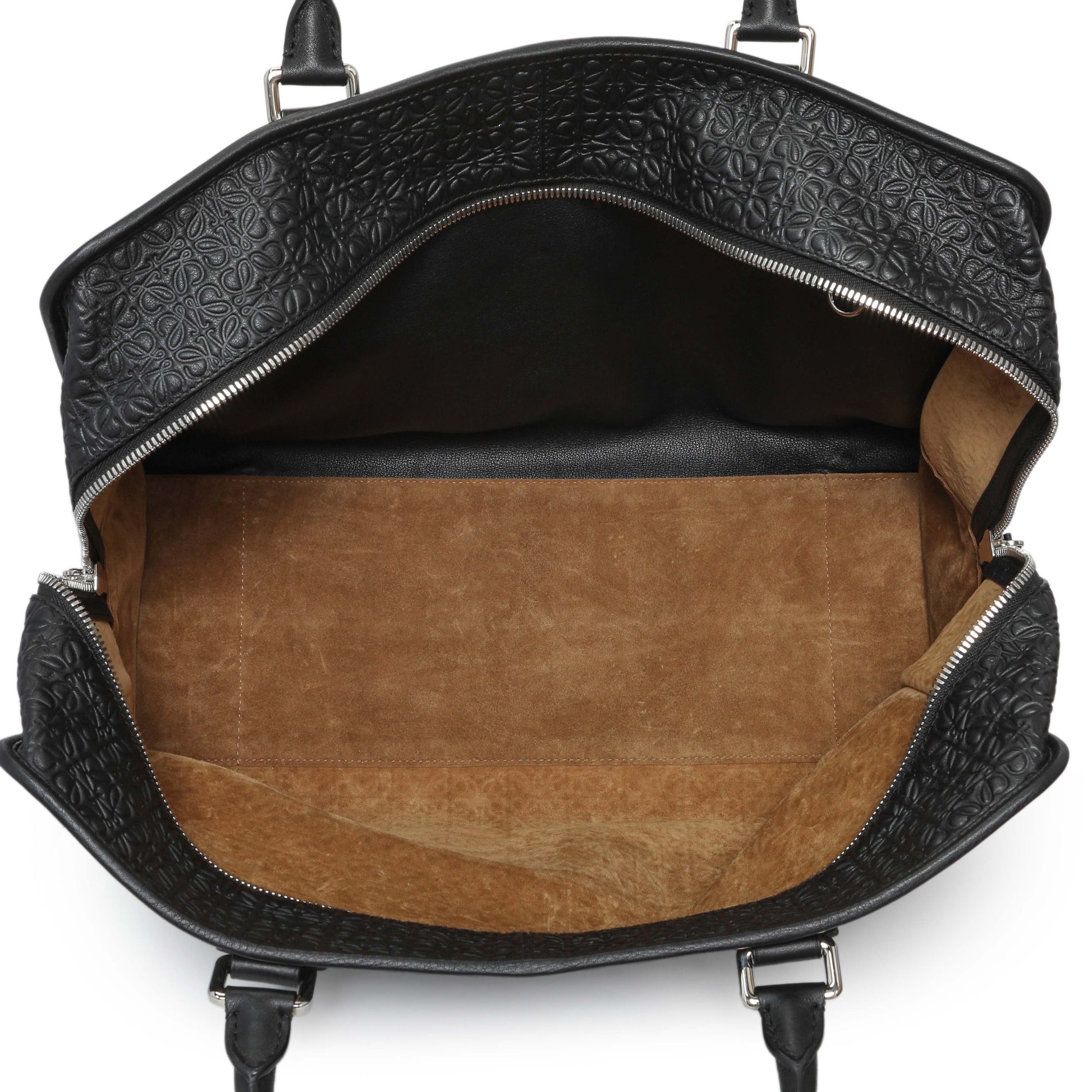 Exclusive Loewe Black Embossed Repeat Calfskin Amazona 44 — Alternate View 8