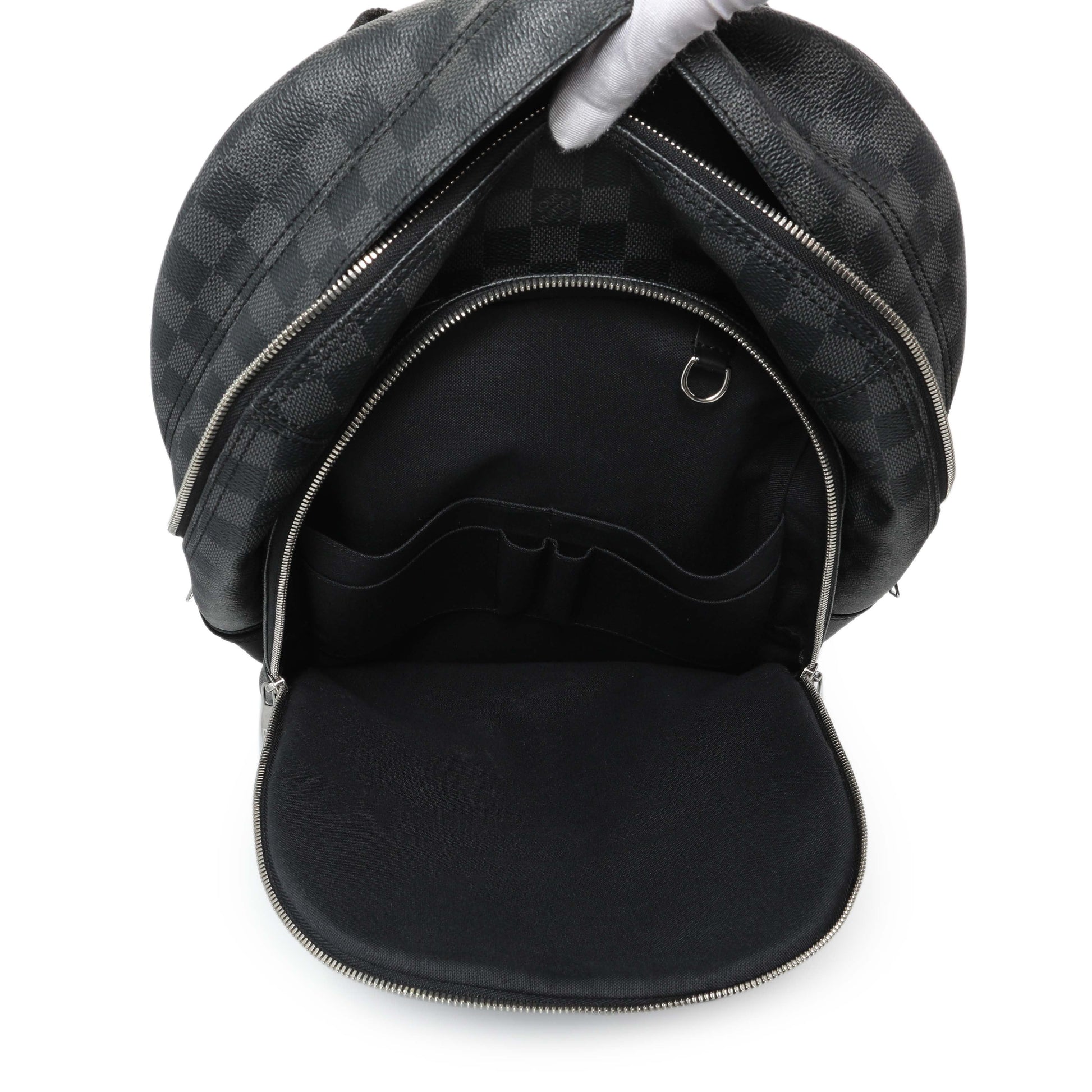 Exclusive Louis Vuitton Damier Graphite Michael Backpack — Lifestyle View