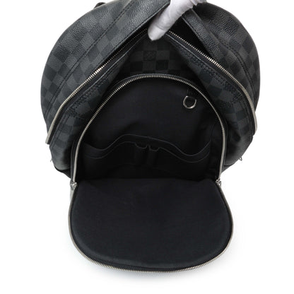 Exclusive Louis Vuitton Damier Graphite Michael Backpack — Lifestyle View