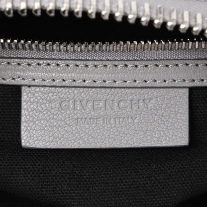 Exclusive Givenchy Grey Sugar Goatskin Mini Antigona — Detail View