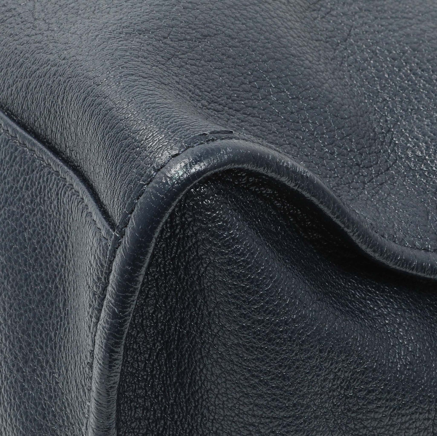 Exclusive Balenciaga Bleu Nuit Chevre Metallic Edge City — Alternate View 7