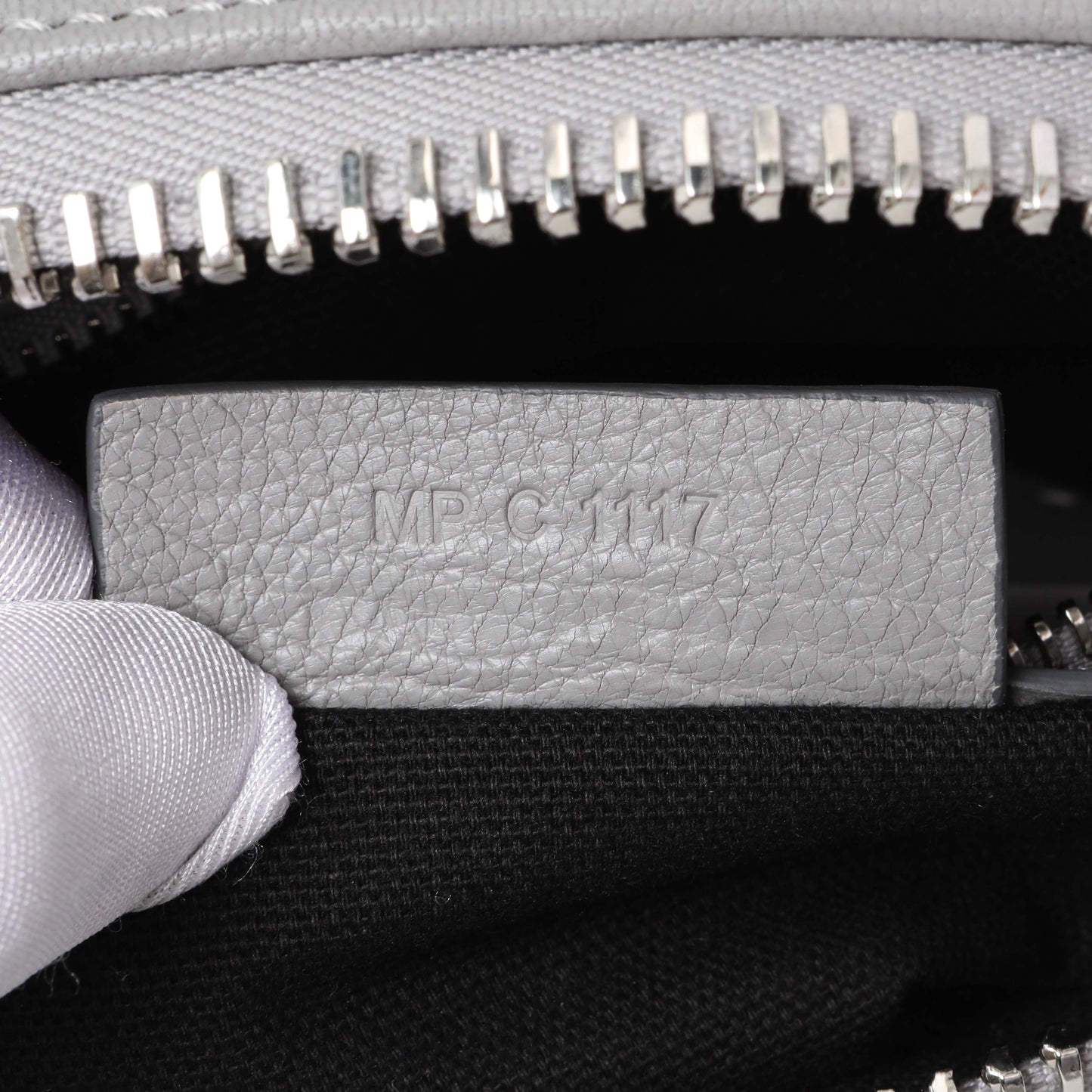 Exclusive Givenchy Grey Sugar Goatskin Mini Antigona — Lifestyle View