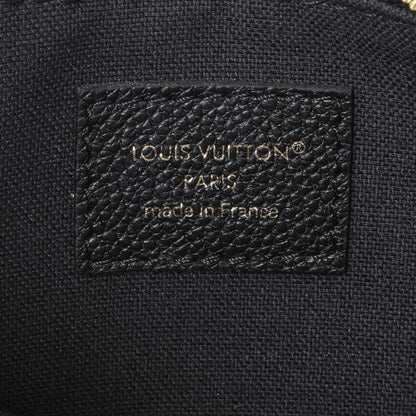 Exclusive Louis Vuitton Black Empreinte Pochette Liv — Detail View