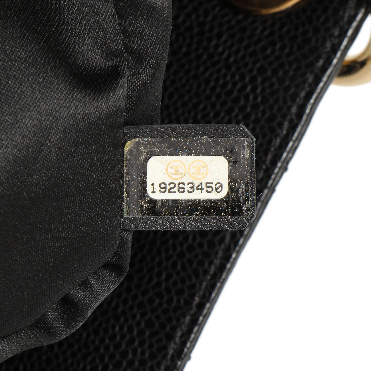 Exclusive Chanel Black Quilted Caviar Grand Shopping Tote GST — Alternate View 10
